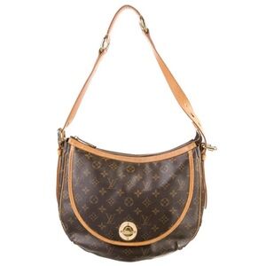 Louis Vuitton Monogram Tulum GM Handbag Authentic